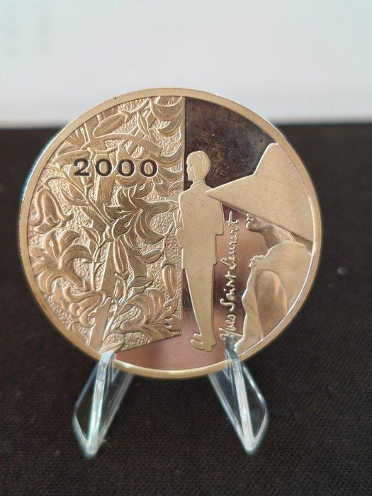 Frankrijk. 10 Francs 2000 Yves Saint Laurent. BE (Proof), Postzegels en Munten, Munten | Europa | Euromunten