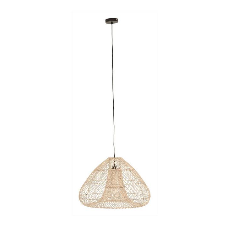 *WOONWINKEL* Must Living Cala Saladeta Rieten Hanglamp Wabi, Huis en Inrichting, Lampen | Hanglampen, Nieuw, Verzenden