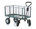 Industriële Kruiwagen met Rubberen Wielen - Tot 450 kg, Caravans en Kamperen, Ophalen of Verzenden, Opvouwbaar, Nieuw