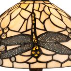 Tiffany tafellamp – Libellemotief – Ø 30 × H 46,5 cm (Art., Verzenden, Nieuw