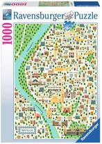 Map of Seville Puzzel (1000 stukjes) | Ravensburger -, Hobby en Vrije tijd, Verzenden, Nieuw