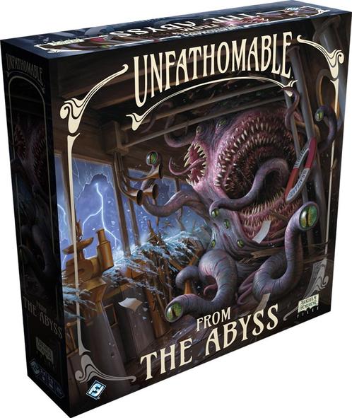 Unfathomable - From The Abyss Expansion | Fantasy Flight, Hobby en Vrije tijd, Gezelschapsspellen | Bordspellen, Nieuw, Verzenden
