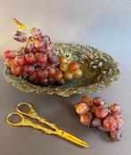 Druivenschaar (2) - Messing - Mand met schaar