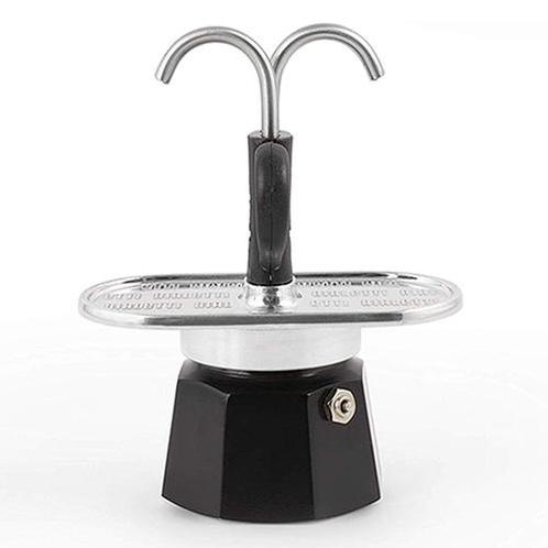 Bialetti Mini Express 2 kops - 90ml (percolator), Witgoed en Apparatuur, Koffiezetapparaten, 2 tot 4 kopjes, Nieuw, Koffiebonen