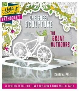 Make It By Hand Papercraft: One Sheet Sculpture The Great Ou, Boeken, Hobby en Vrije tijd, Gelezen, Verzenden