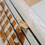 Goud Goud nugget - Hoogte: 10 mm - Breedte: 8 mm- 0.8 g -