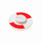 Hoppe rood/wit plaatje    5 mm, Ophalen of Verzenden, Nieuw