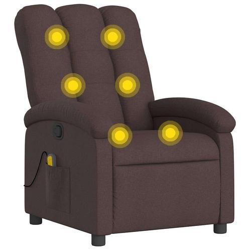 Donkerbruine Massagestoel. Heerlijk! Tweedekansje OP=OP, Huis en Inrichting, Stoelen, Bruin, Nieuw, Ophalen of Verzenden