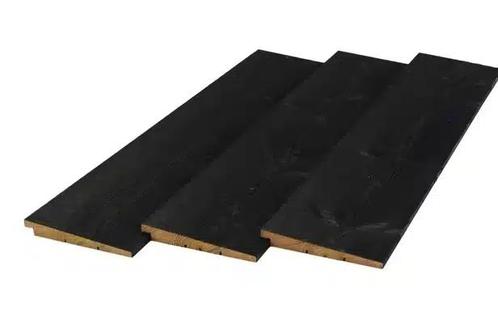 Douglas zweeds rabat 11/22mm 17.7cm zwart gespoten, Doe-het-zelf en Verbouw, Hout en Planken, Nieuw, Ophalen of Verzenden