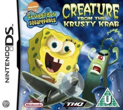 Spongebob Squarepants Creatuur van de Krokante Krab (Loss..., Spelcomputers en Games, Games | Nintendo DS, Zo goed als nieuw, Ophalen of Verzenden