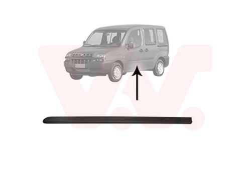 DEURBEKLEDING VOOR FIAT DOBLO 2001-2005, Auto diversen, Auto-accessoires, Nieuw, Ophalen of Verzenden
