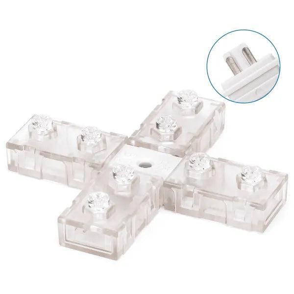 Lichtslang kruis-connector 230V AC - compleet, Huis en Inrichting, Lampen | Overige, Nieuw, Verzenden