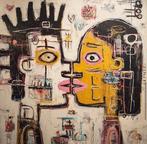 Eric Brumette - KISS ME LIKE BASQUIAT 35 - Toile L, Antiek en Kunst