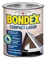 BONDEX Compact lasur - Rio palisander 898 - 2,5 liter, Doe-het-zelf en Verbouw, Verf, Beits en Lak, Beige, Nieuw, Beits, Ophalen of Verzenden