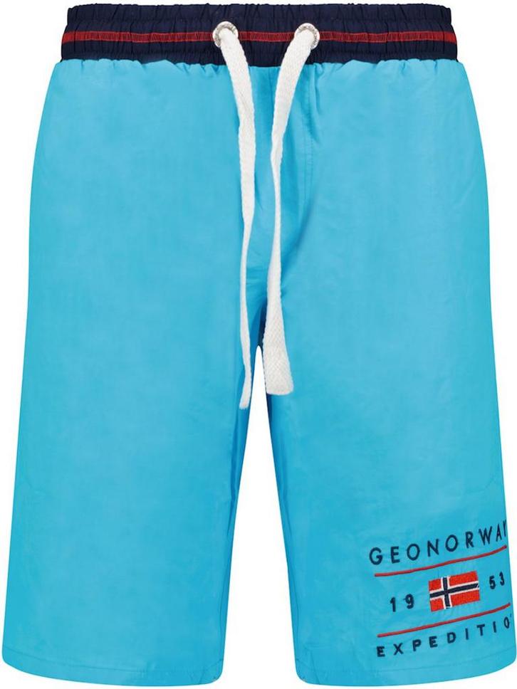 Geographical Norway Zwembroek Qodzola Turquoise, Kleding | Heren, Badmode en Zwemkleding, Blauw, Verzenden