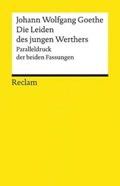 Die Leiden des jungen Werther 9783150097625, Boeken, Schoolboeken, Zo goed als nieuw, Verzenden