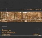cd - Amuedo Van Merwijk Vierdag Trio - Live In Amsterdam, Zo goed als nieuw, Verzenden