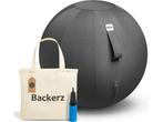 Backerz® Zitbal Kantoor en Thuis 55 CM - Luxe Yoga Bal -, Verzenden, Nieuw
