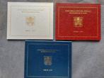 Vaticaan. Year Set (BU) 2020/2022 (3 sets) (Zonder, Postzegels en Munten, Munten | Europa | Euromunten