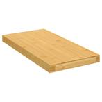 vidaXL Wandschap 40x20x2,5 cm bamboe, Huis en Inrichting, Woonaccessoires | Wandplanken en Boekenplanken, Verzenden, Nieuw