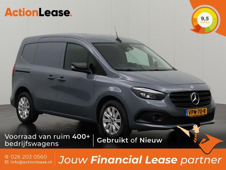 Mercedes-Benz Citan L1 H1 2022 €215 per maand, Auto's, Bestelauto's, Dealer onderhouden, Lease, Zwart, Handgeschakeld, Financial lease