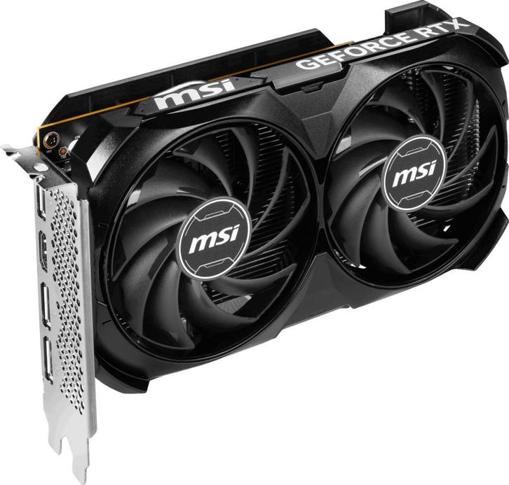 Nvidia MSI Ventus Black Geforce RTX 4060 OC, Computers en Software, Videokaarten, Refurbished, Verzenden