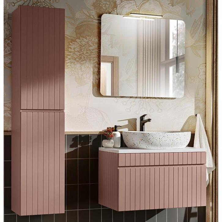 Badkamermeubel Rosetta Uno 80CM (Badkamermeubels), Huis en Inrichting, Badkamer | Badkamermeubels, Nieuw, Ophalen of Verzenden