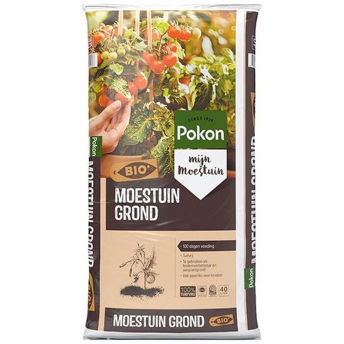 Pokon Bio MPS RHP Moestuin Grond 40L, Tuin en Terras, Aarde en Mest, Ophalen of Verzenden