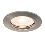 Inbouw led spot zaagmaat 60mm | RVS | GU10 | Dimbaar, Verzenden, Nieuw