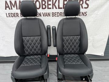 Bestuurderstoel+Bijrijderstoel Met Zwart Leder Vito W447 beschikbaar voor biedingen