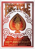Bicycle - Pokerkaarten 140th Aniversary | Bicycle -, Hobby en Vrije tijd, Gezelschapsspellen | Kaartspellen, Verzenden, Nieuw