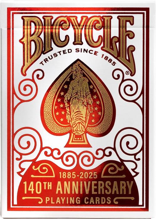 Bicycle - Pokerkaarten 140th Aniversary | Bicycle -, Hobby en Vrije tijd, Gezelschapsspellen | Kaartspellen, Nieuw, Verzenden