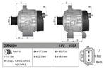 Dynamo / Alternator LAND ROVER RANGE ROVER,SPORT,I (3.6..., Ophalen of Verzenden, Nieuw