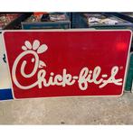 Chick-Fil-A Verkeersbord - 154 x 92cm - Origineel, Huis en Inrichting, Ophalen, Gebruikt