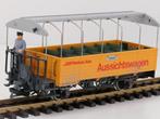 LGB 30250 RhB-Aussichtswagen B 3025, Metallrader, Dezent..., Overige typen, Ophalen of Verzenden, Zo goed als nieuw, LGB