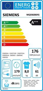 Siemens WQ35B2BSFG - iQ700 - Wasdroger - Warmtepompdroger -, Verzenden, Nieuw