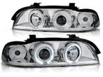 Koplampen BMW E39 Angel Eyes chroom, Ophalen of Verzenden, Nieuw
