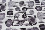 Vintage zware stof Lunario del sole Piero Fornasetti -