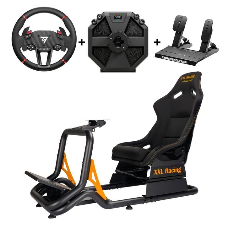 XXLRacing Competition V2 + Thrustmaster T598 Bundel, Spelcomputers en Games, Spelcomputers | Sony PlayStation Consoles | Accessoires