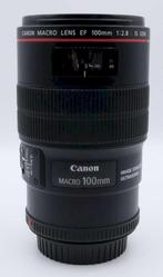 Canon EF 100mm f/2.8 L Macro IS USM OCCASION, Ophalen of Verzenden, Zo goed als nieuw