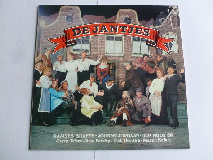 De Jantjes - Ramses Shaffy, Johnny Jordaan (LP), Cd's en Dvd's, Vinyl | Nederlandstalig, Zo goed als nieuw, Verzenden
