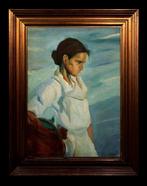 École Européene (XX) - Jeune Fille à la Plage (Daprès