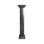 Zuil - houten pilaar - 99 cm - Grieks/Romeinse stijl - grijs, Huis en Inrichting, Ophalen of Verzenden, Nieuw
