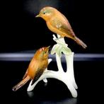 Karl Ens, Volkstedt - Pair of Brown Thornbird (17 cm) - ca, Antiek en Kunst