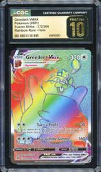 Pokémon - 1 Graded card - Greedent Rainbow 272/264 Holo -, Nieuw
