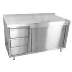 GGM Gastro | RVS werktafel ECO - 2000x700mm - |, Verzenden, Nieuw in verpakking, Meubilair