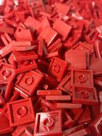 Lego Stenen - Lego 2x2 tegel donker rood 250 stuks, Nieuw