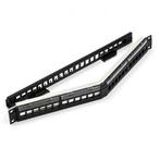 Keystone behuizing | 19 inch (24-poorts, 1U, Gebogen), Computers en Software, Verzenden, Nieuw