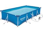 Veiling - Bestway Fam. Splash Frame Pool - 5700L, Tuin en Terras, Nieuw