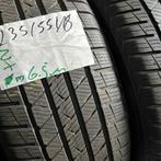 4 x Vredestein Quatrac Pro 235-55-18 4 Seizoenbanden 6,5mm, 18 inch, Gebruikt, Ophalen of Verzenden, 235 mm
